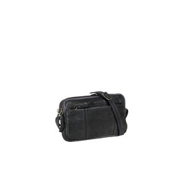 Saira Shoulderbag Top Zip & Front Zip Black IV