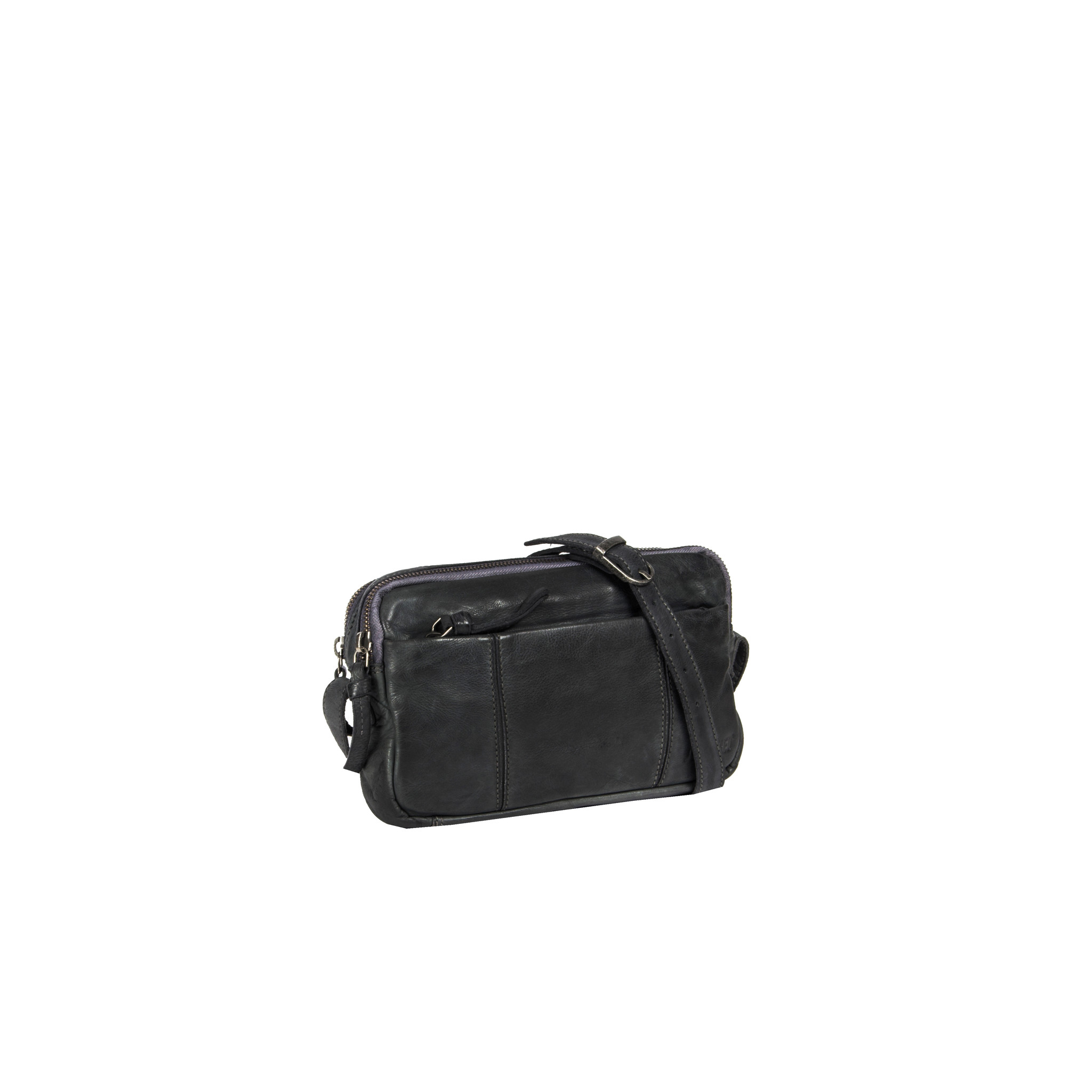 Justified Bags Saira Shoulderbag Top Zip & Front Zip Black IV