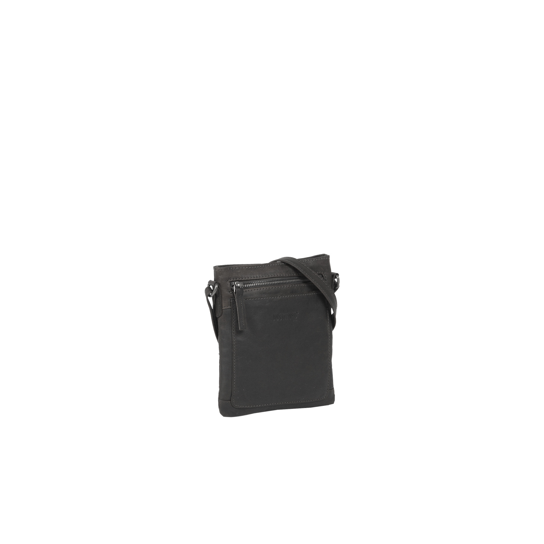 Justified Bags Justified Bags® Nynke Top Zip Schoudertas Zwart