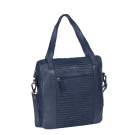 Justified Bags® Chantal -  Shopper - Schoudertas  - Blauw