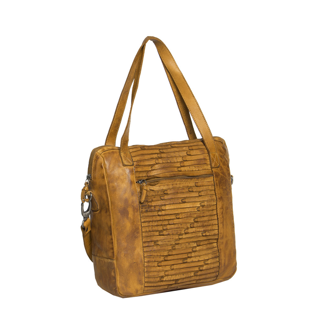 Justified Bags® Chantal -  Shopper - Schoudertas  - Cognac