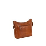 Justified Bags® Nynke Leather Shoulder Bag Cognac