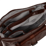 Justified Bags® Nynke Leder Umhängetasche Braun Justified Bags® Nynke Leder Umhängetasche Braun