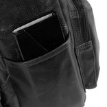 Justified Bags® Nynke Classic Backpack Black Leather