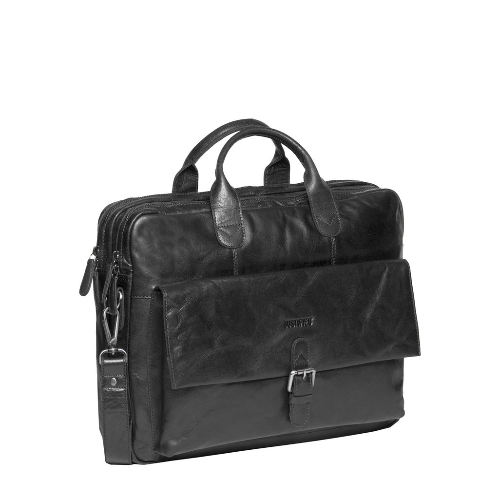 Justified Bags Everest Black Laptop Bag Laptop 16.4