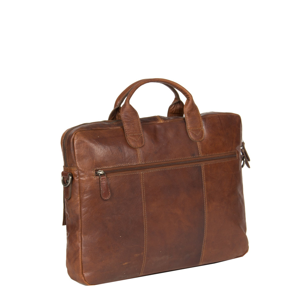 Everest Laptop Docubag Cognac