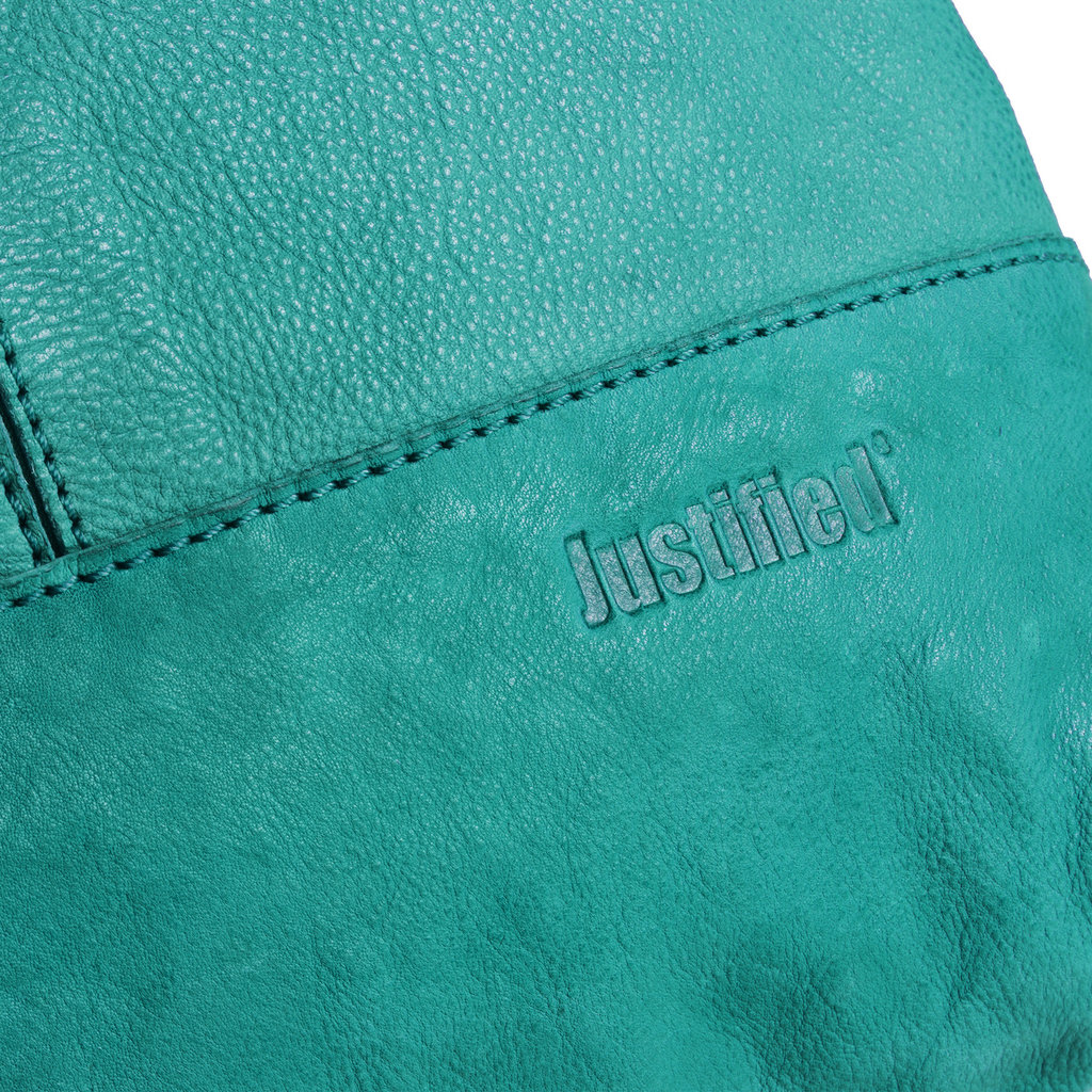 Justified® Amber - Handtas - Schoudertas -  Shopper  Turquoise