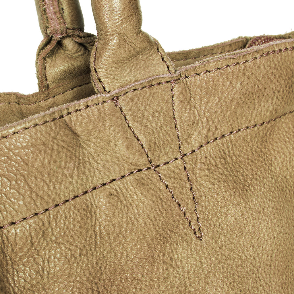 Justified® Amber - Handtas - Schoudertas -  Shopper Sand