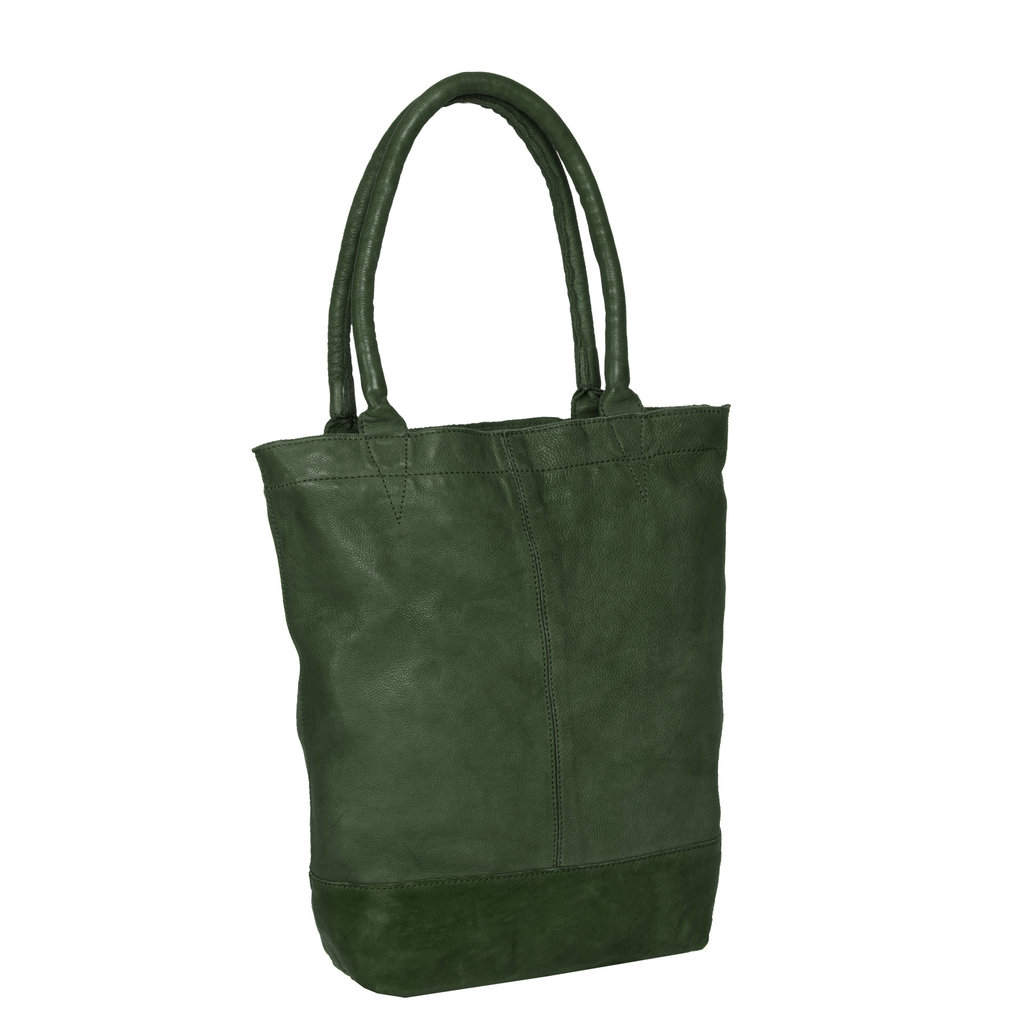 Justified® Amber - Handtas - Schoudertas -  Shopper  Dark Green