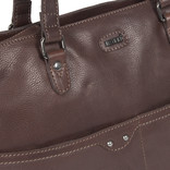 Justified Bags® Brugge - Shopper - Schoudertas -  Bruin