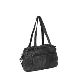 Justified® Roma - Handtas - Schoudertas - Shopper -Black