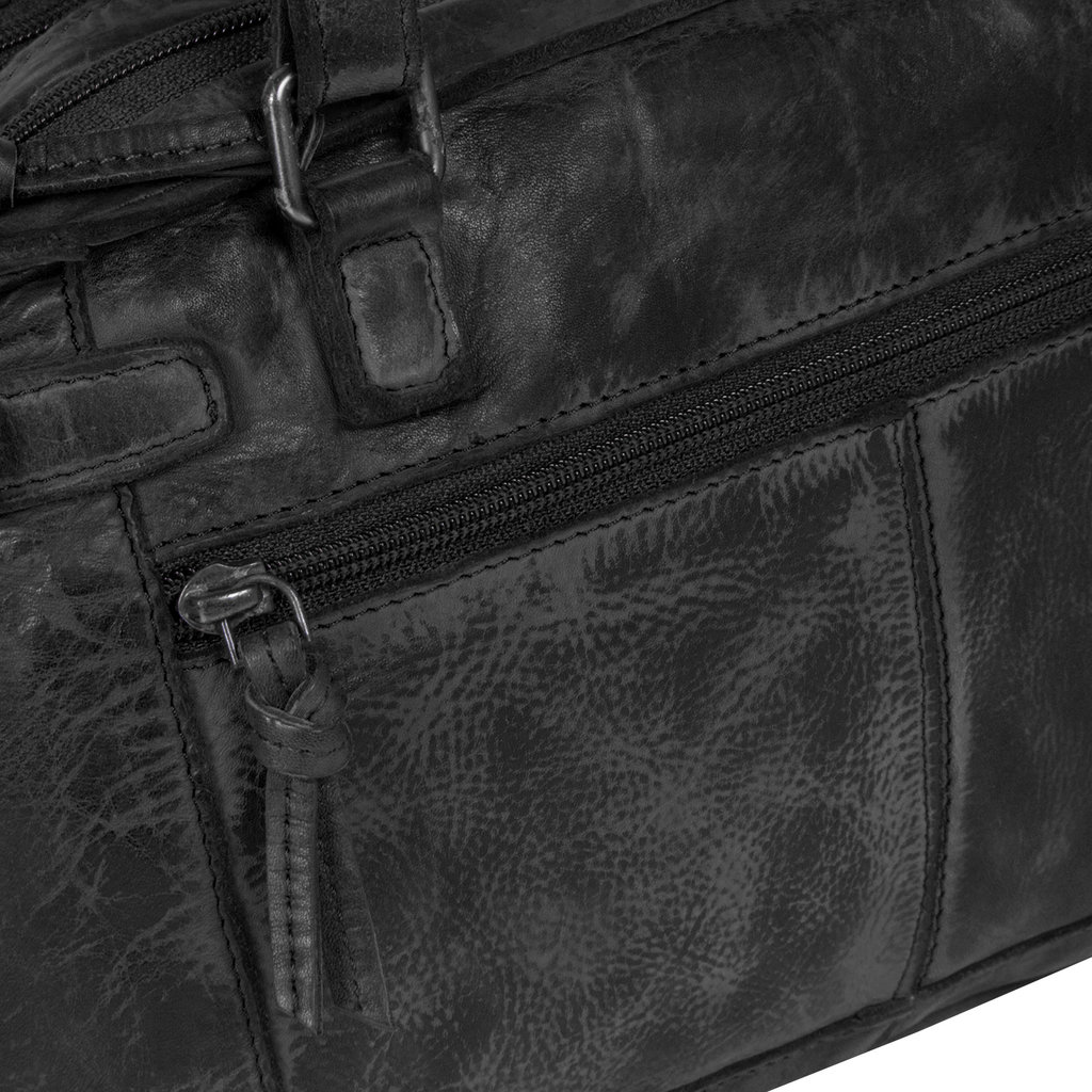 Justified® Roma - Handtas - Schoudertas - Shopper -Black