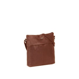 Justified Bags® Yara Medium Top Zip Brown