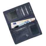 Justified® - Roma - Wallet - Leather - Navy Blue