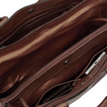 Pluto Flamed Business Bag Brown