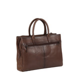 Pluto Flamed Business Bag Brown