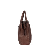 Pluto Flamed Business Bag Brown