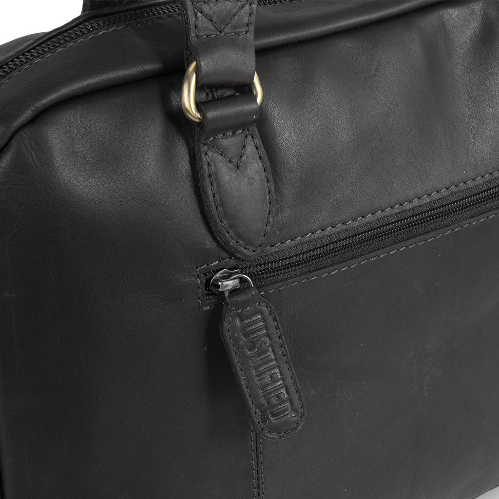 Justified Bags Max Black Business Bag Laptop 13"