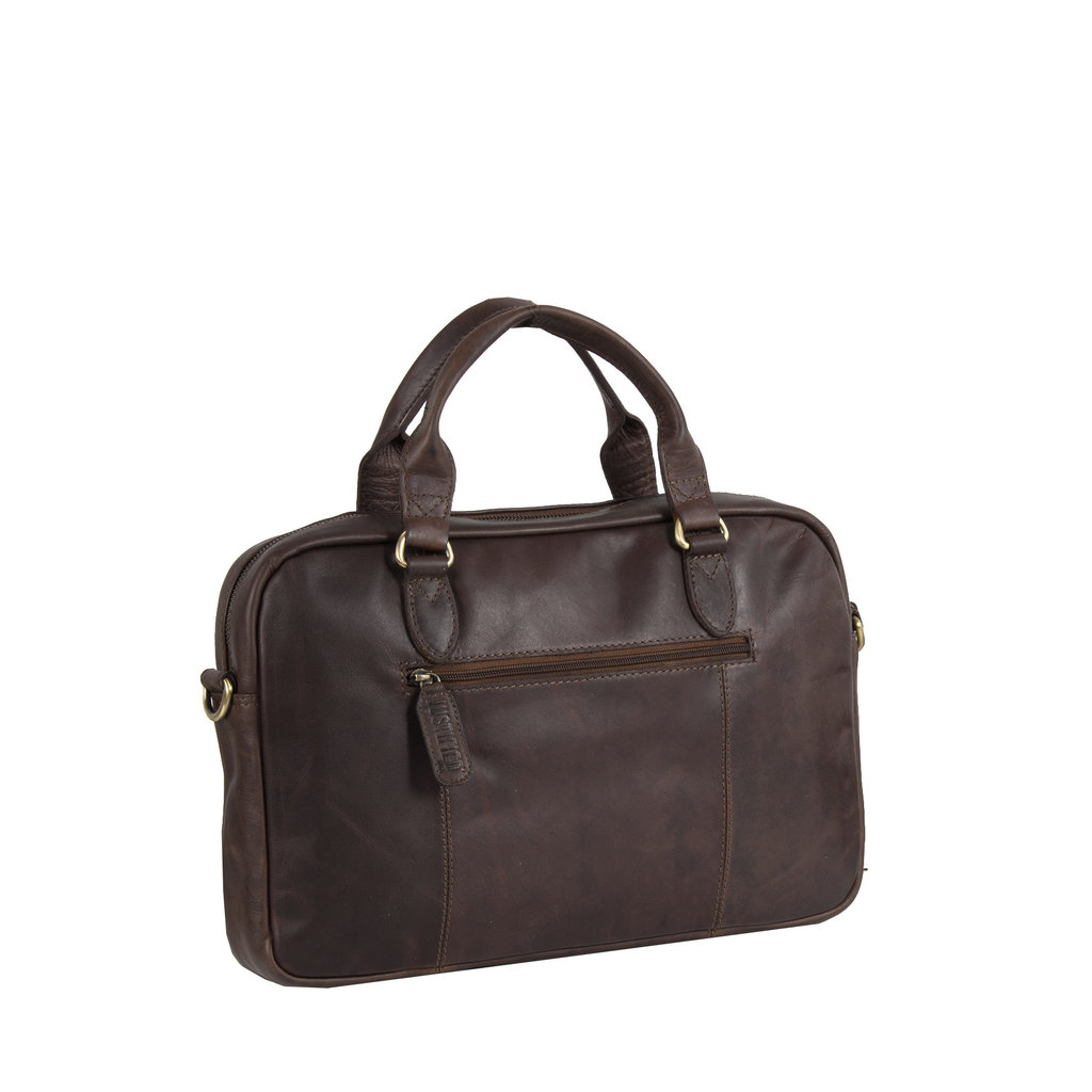 Justified Bags Max Brown Business Bag Laptop 13"