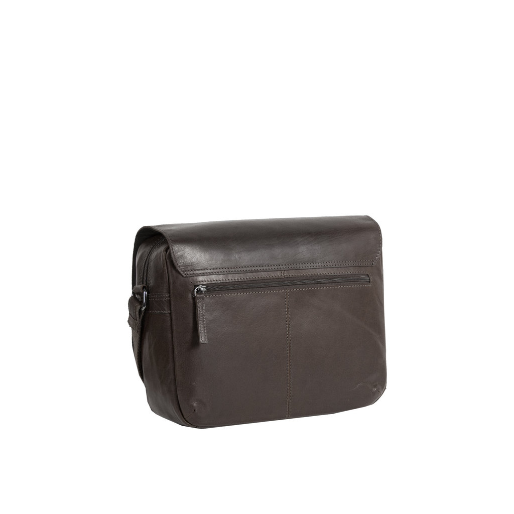 Justified Bags® Titan Medium Flapover Brown