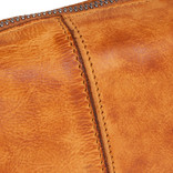 Justified Bags®  Roma Cognac Lederen Schoudertasje