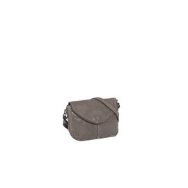 Justified Bags® Saira - Shoulder bag - Crossbody bag - Flapover - Grey