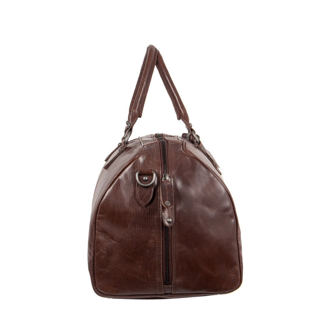 Justified Bags Mantan Brown 40L Duffel Weekender Bag