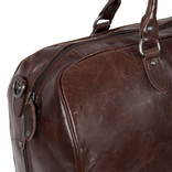 Justified Bags Mantan Brown 40L Duffel Weekender Bag