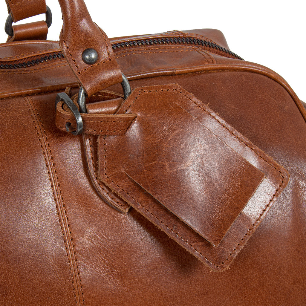 Justified Bags Mantan Cognac 40L Duffel Weekender Bag