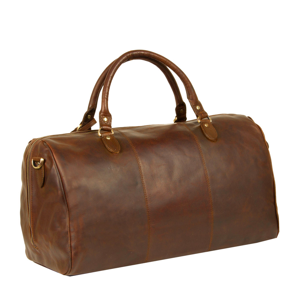 Justified Bags Max Cognac 41L Duffel Weekendtas