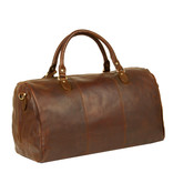 Justified Bags Max Cognac 41L Duffel Weekender Bag