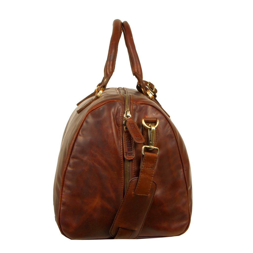 Justified Justified Bags Max Cognac 41L Duffel Weekendtas