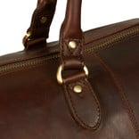 Justified Bags® - Max Duffel - Leather Weekender - Travel Bag - 43 L - Cognac
