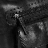 Justified Bags® Nynke Black Leather Shoulder Bag