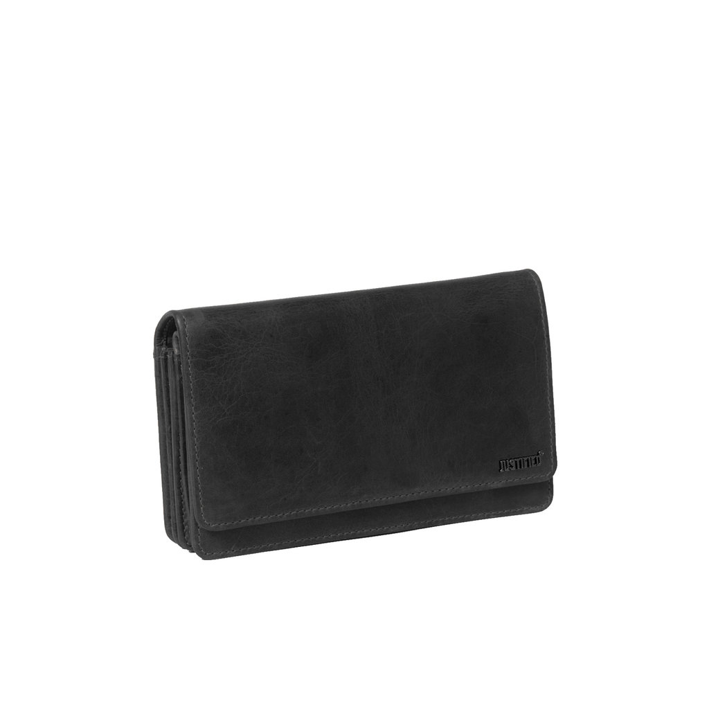 Justified Bags® Nynke - Wallet - Leather - Black