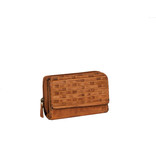 Justified Bags® Chantal - Leather Wallet - Cognac