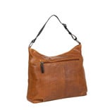 Justified Bags® Dyon - Shopper - Handtas - Schooltas - Leer - 36x12x32cm - Cognac