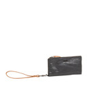 Justified Bags® Dyon - Wallet - Compartments - 2 tone - 19x2x10cm - Zwart