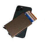 Justified Bags® Basic - Credit Card Holder - Rfid - Card Protection - Copper