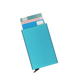 Justified Bags® Basic - Credit Card Holder - Rfid - Card Protection - Soft Blue