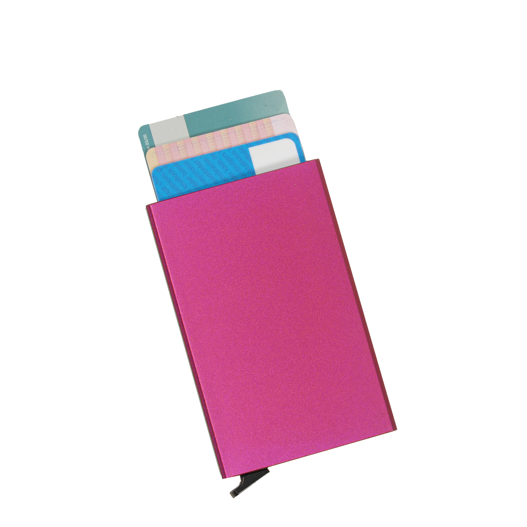 Credit & Business Card Holder in Fuchsia Saffiano – ANTORINI®