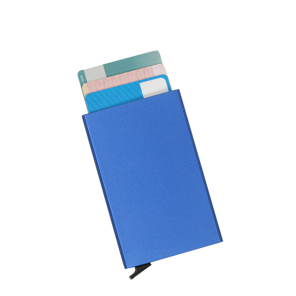 Justified Bags® Basic - Credit Card Holder - Rfid - Card Protection - Blue