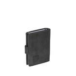 Justified Leather nappa credit case holder black + box