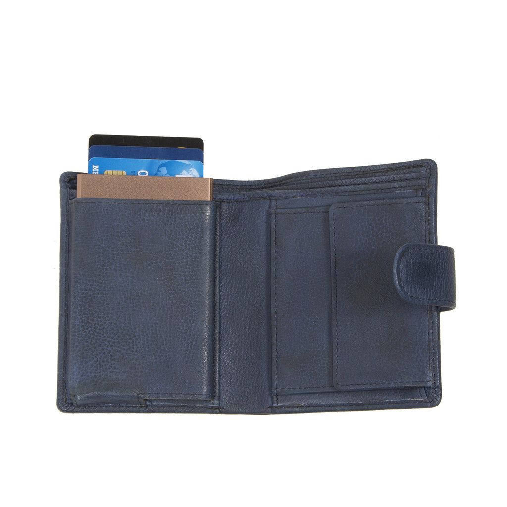 Justified Bags Kailash Creditcard Holder Cobalt Coinpocket