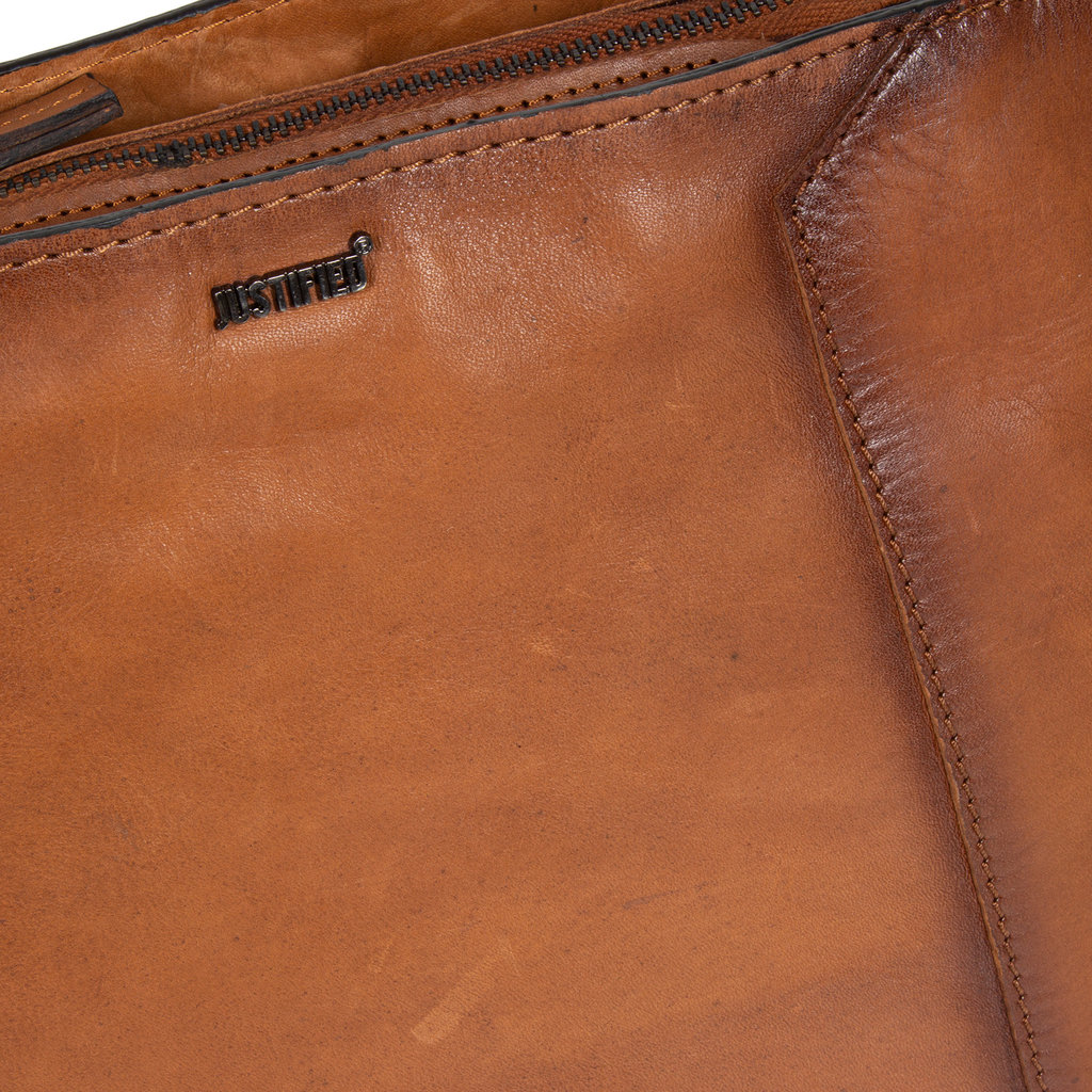 Pluto Flamed Shoulderbag Cognac