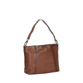 Justified Bags® Pluto Flamed Shoulderbag Brown