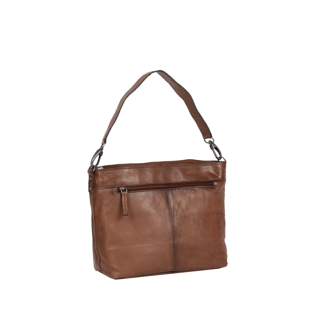 Pluto Flamed Shoulderbag Brown