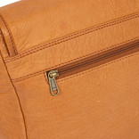 Justified Bags® Annapurna - A4 Flapover - Shoulder bag - Cognac - 34x8x31cm