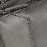 Justified Bags® Pluto Flamed 3 Compartimenten Shoulderbag Grey