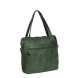 Justified Bags® - Chantal Shopper - Schoudertas - Donker groen